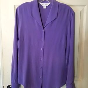 Women's Casual Corner Sz 12 Blouse